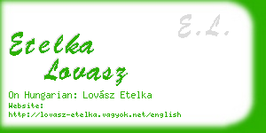 etelka lovasz business card